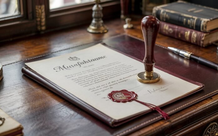 muvafakatname notarized