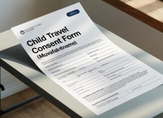 What to Include in a Child Travel Muvafakatname child travel muvafakatname requirements