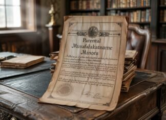 Parental Muvafakatname for Minors Traveling Alone parental muvafakatname minors