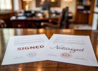 Difference Between Signed and Notarized Muvafakatname signed vs notarized muvafakatname