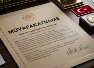 Sample Muvafakatname for Turkish Citizens muvafakatname turkish citizens